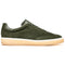 Zelli Gotti Suede and Leather Sneaker in Olive | Refined Sport Style
