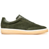 Zelli Gotti Suede and Leather Sneaker in Olive | Refined Sport Style
