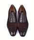 Corrente 6708 Cap-Toe Lace-Up Oxford - Brown - Image 3