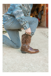 BREAKOUT LEATHER BOOT
