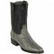 Grey Ostrich Roper Boot