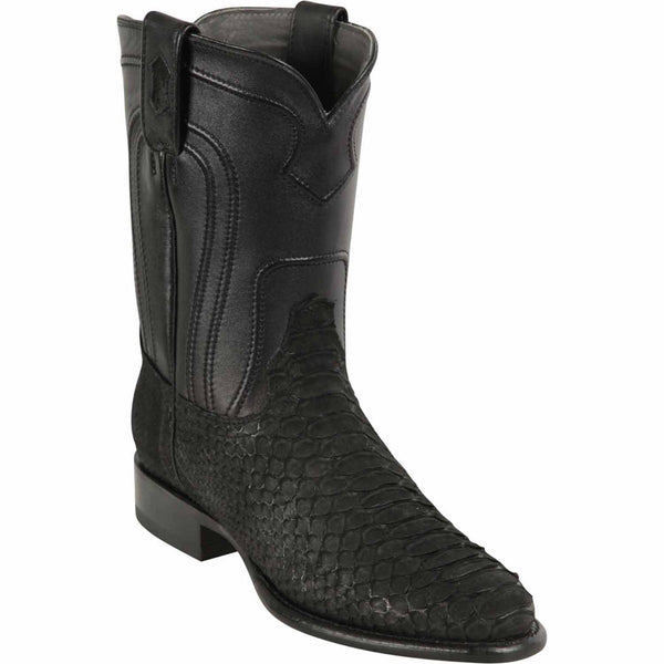 Black Snakeskin Cowboy Boots