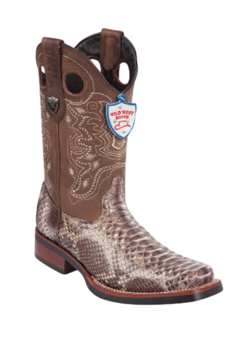 Botas de Pitón Original Horma Ranchero Wild West – OvercoatUSA