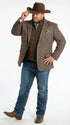 Men’s Brown Herringbone Tweed Cowboy Western Blazer – Classic Country Sport Coat Jacket for Ranch Wear,  Cowboy Jacket