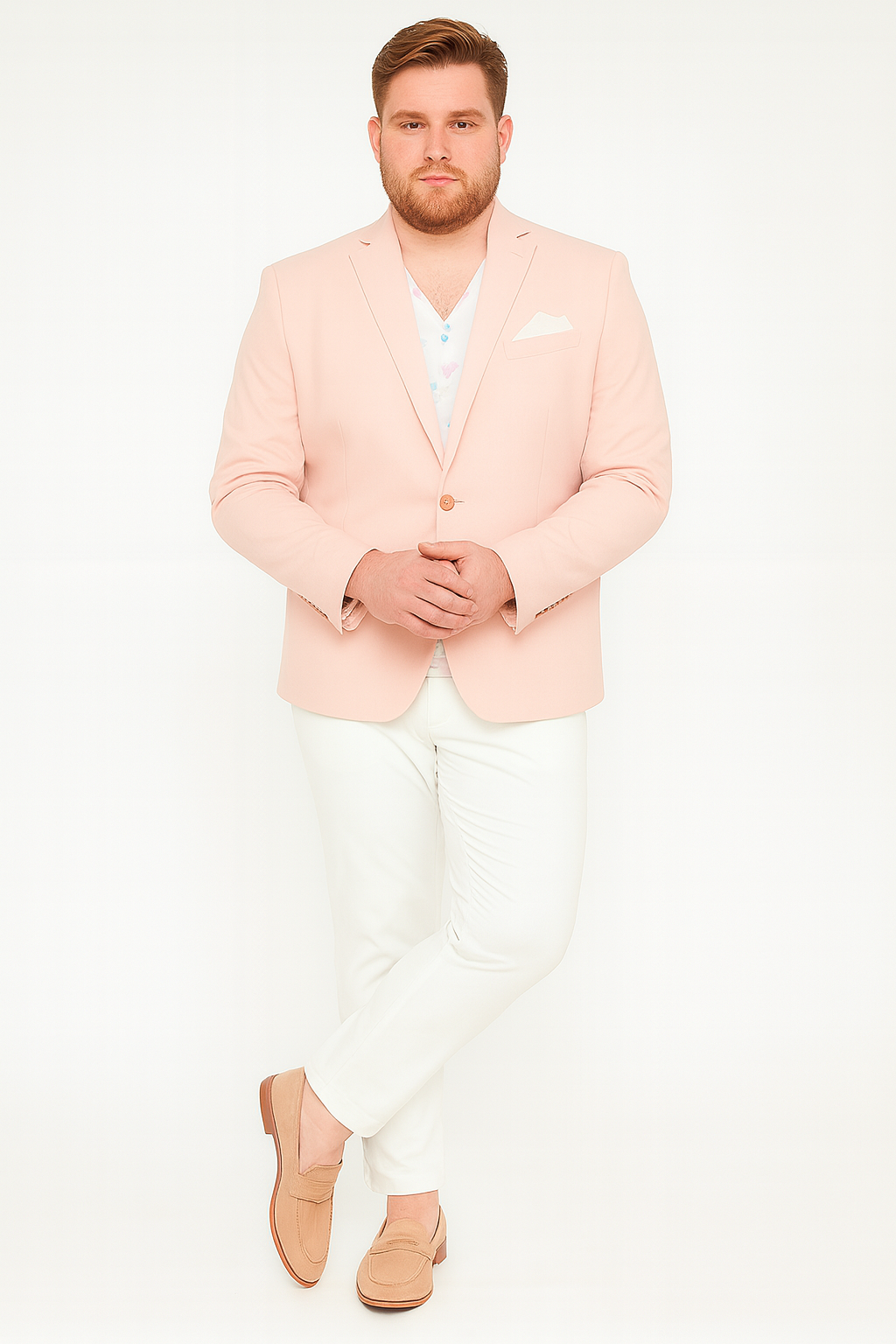 Explore Men's Pink Sport Coat Collection  OvercoatUSA
