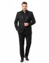 Mens Classic Black Designer Blazer with Beaded Lapel – Elegant Formal and Party Wear Dinner Jacket For Groom