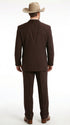 Men’s Pinstripe Western Suit – Classic Formal Blazer and Pant Set for Wedding, Traje Para Hombre Cowboy Style