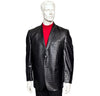 Zacchi Mickey Alligator Leatherette Black Jacket