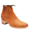 Mens Ankle Boots Square Toe