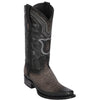 Men's Shark Skin Boots Grey European Toe - Los Altos Boots