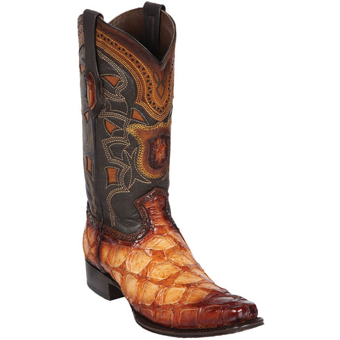 Men's Monster Fish European Square Toe Boots