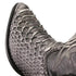 J Toe Cowboy Boots - J Toe Western Boots - Los Altos Rustic Black Python J-Toe Boot