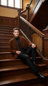 Brown Tuxedo Velvet Blazer for Men | Classic Formal Party and Evening Wear Dinner Jacket