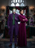 Men’s Purple Overcoat Joker Folie à Deux Arthur Fleck Inspired Long Coat – Classic Costume Trench Coat, Stylish Winter Party Wear Jacket