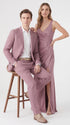 Men’s Mauve 2-Piece Suit – Two-Button Wedding, Prom and Business Suit
