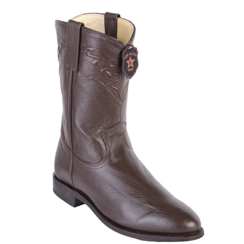 Brown roper boot