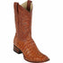 Men's Los Altos Caiman Tail Wide Square Toe Boots