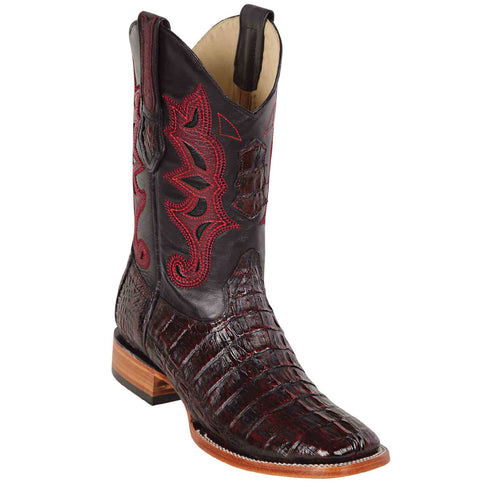 Mens Caiman Square Toe Boots - Los Altos Boots