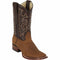 Tan Brown Western Boots Square Toe - Los Altos Boots