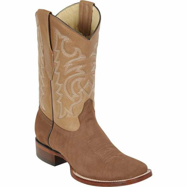 Brown Cowboy Boot Square Toe