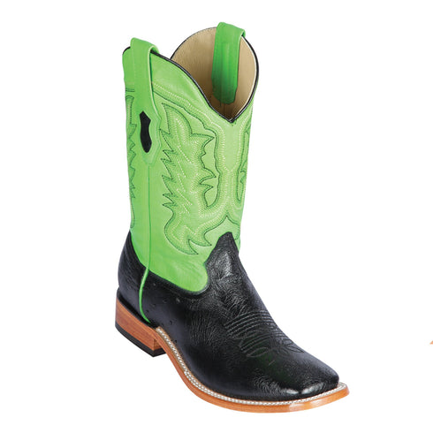 Smooth Ostrich Boots