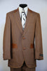Denim Suit - Denim Blazer - Jean Fabric  Rust Suit -   Patch Pocket