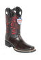 Wild West Botas de Armadillo Horma Rodeo Black Cherry