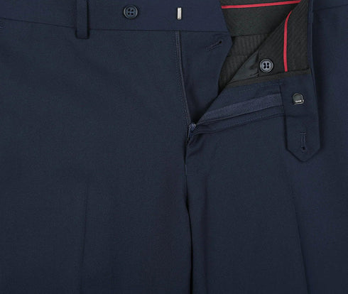 Vanderbilt Collection - Classic 2 Piece Suit 2 Buttons Regular Fit In Navy