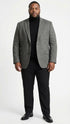 Men’s Grey Tweed Herringbone Sport Coat - Gray Mens Blazer Suit Jacket