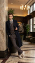 Men’s Black Long Overcoat – Doctor Who Fourteenth Doctor David Tennant Inspired Costume Coat