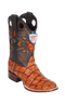 Bota de Pirarucu Original Horma Punta Recortada Wild West