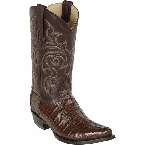 Men's Los Altos Caiman Tail Snip Toe Boots