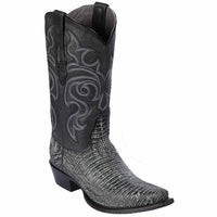 Botas de Armadillo Punta Recortada Color Lijado
