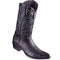 Bull Shoulder Black Cowboy Boots 