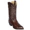 Brown Caiman Tail Boot