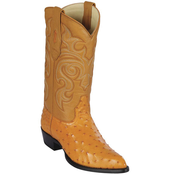 Los Altos Buttercup Ostrich Boots