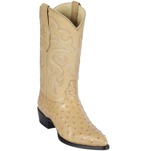 Los Altos Oryx Ostrich Cowboy Boots J-Toe