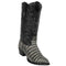 Men's Grey Belly Caiman Boots J-Toe - Los Altos Boots