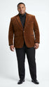 Brown Tuxedo Velvet Blazer for Men | Classic Formal Party and Evening Wear Dinner Jacket
