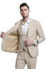Tan Suits For Wedding - Tan Groomsmen Suits - Tan  Wedding  Tuxedo