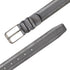 Mezlan Leather & Deerskin Belt - Luxury Italian Crafted