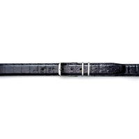 Mezlan Crocodile Leather Belt - Luxury Men's Accessory
