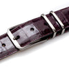Mezlan Crocodile Leather Belt - Luxury Men's Accessory