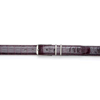 Mezlan Crocodile Leather Belt - Luxury Men's Accessory