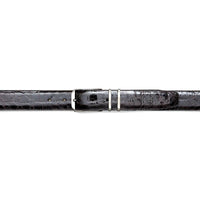 Mezlan Crocodile Leather Belt - Luxury Men's Accessory