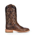 Square Toe Mens Cowboy Boots - Moka