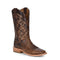 Mens Corral Square Toe Boots - Moka