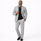 Mens Premium Cotton Seersucker Stripe Suit – Black