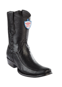 Wild West Botas de Armadillo Horma Dubai Toe Black