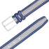Mezlan Two-Tone Leather Belt Blue / Grey (AO11670)